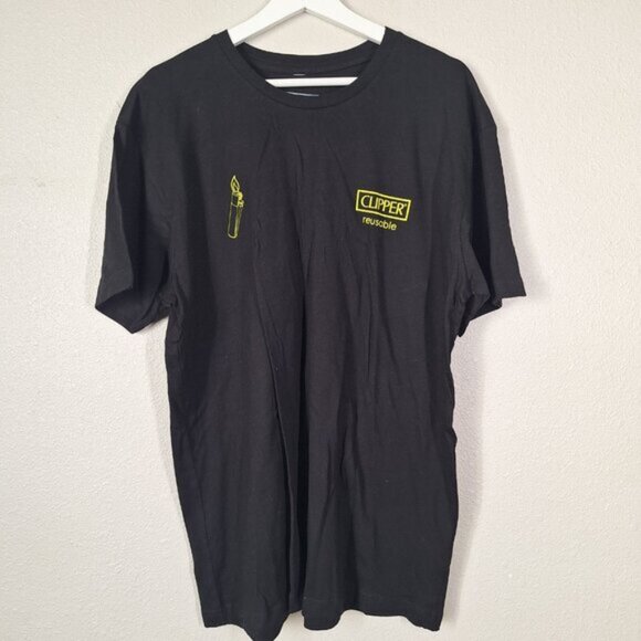 New Men's T-Shirt Black Size L Clippers - Picture 2 of 4
